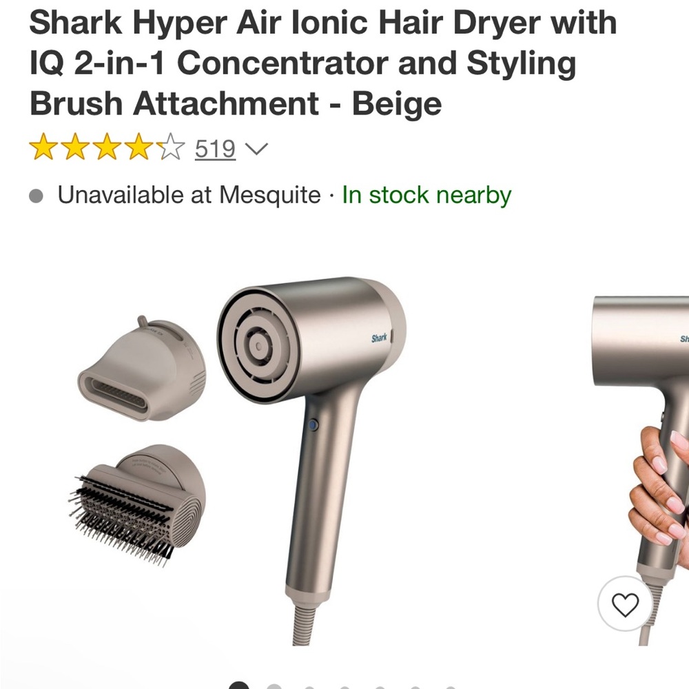 Shark Hyper Air IQ Hair Dryer